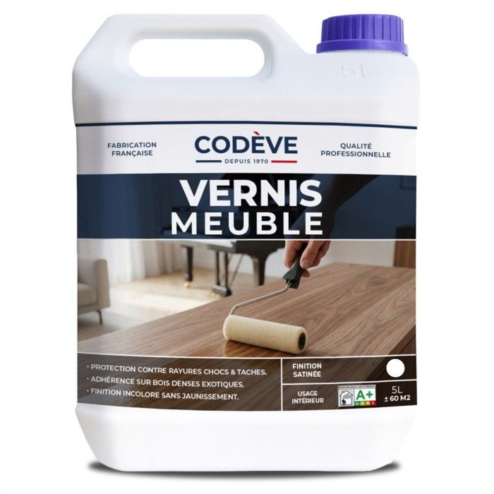 Vernis Meuble - 5 L - Codeve Bois