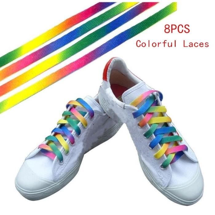 Lacets multicolores new arrivals