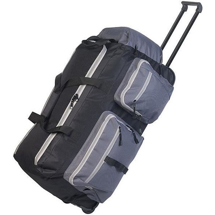 Sac de voyage pliable XL 72 L avec fonction trolley et poignée