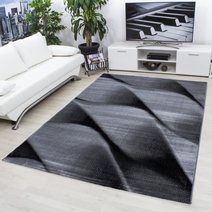 Tapis Design Moderne Tapis Wave Marbré Couleurs Modernes