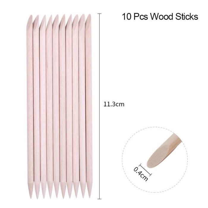 10 Bâtonnets En Bois De Balsa - Diamètre 8 Mm - Longueur 120 Mm - Pour Bricolage, Modélisme, Projets Créatifs - 6