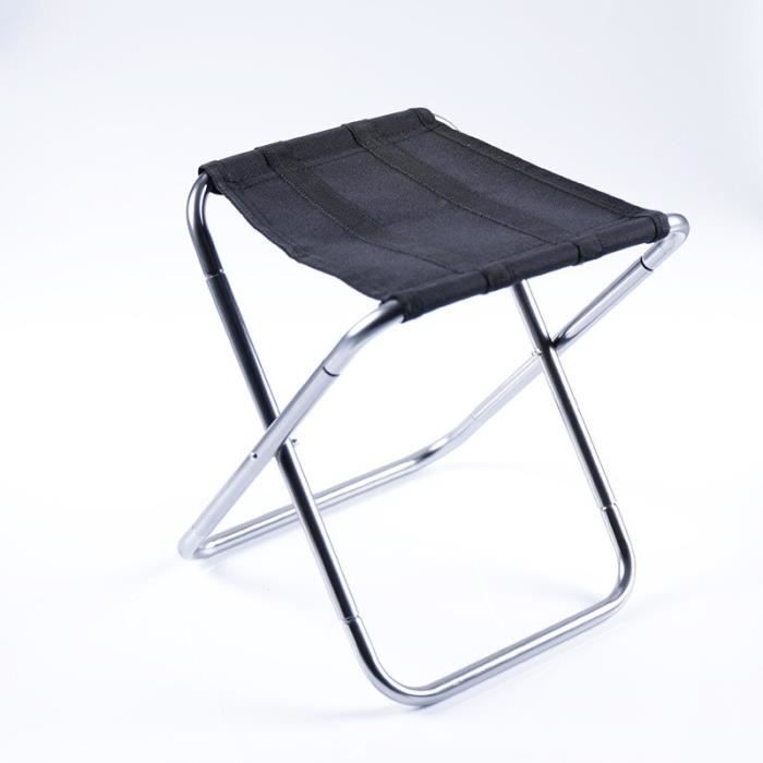 Lot De 2 Vieux Sièges Pliants Tissu Pour La Pêche - Style Rétro