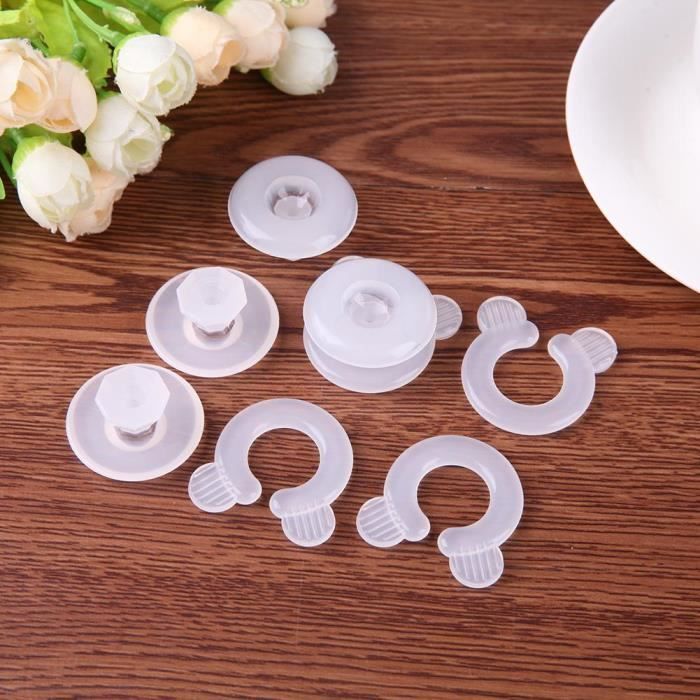 Lot De 6 Pinces Universelles Pour Poussette - Clips Antidérapants Pour Couvertures, Jouets Et Accessoires Bébé