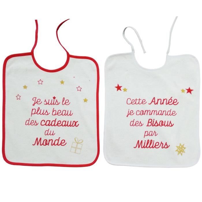 Lot De 3 Bavoirs 1er Âge Bio BabyCalin - 28x32 Cm, Lacets, Éponge Rase 100% Coton Bio