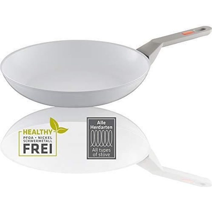 Poêle Céramique Redchef 24cm - Anti-adhésive Induction Sans PFOA