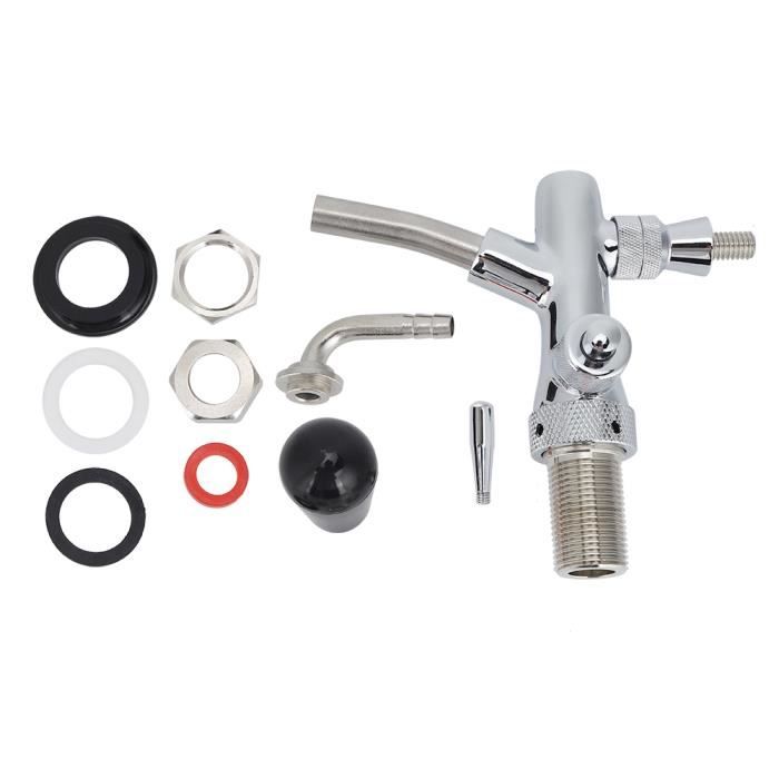 Coupleur de fût de bière en acier inoxydable G5/8 - Distributeur de robinet de fût de Coupleur de fût de bière en acier inoxydable G5/8 - Distributeur de robinet de fût de