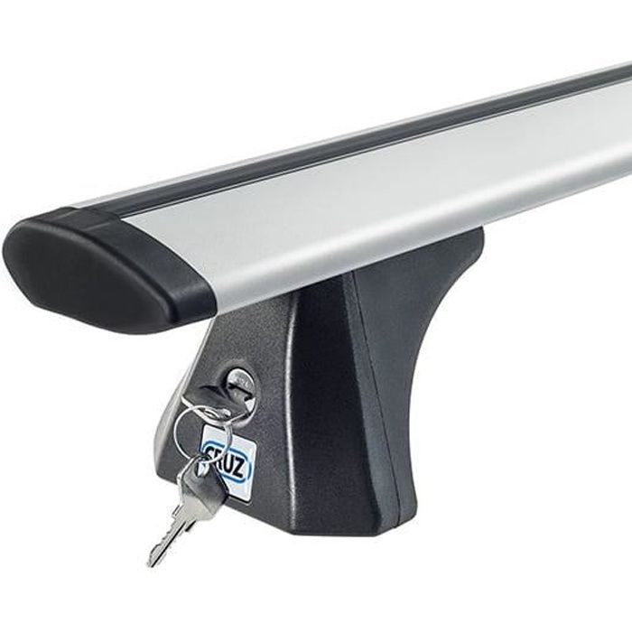 Barres De Toit Aluminium Pour Peugeot Expert L1 Compact Court 2016+ - Porte Bagages Jusqu'à 75kg, Facile à Monter