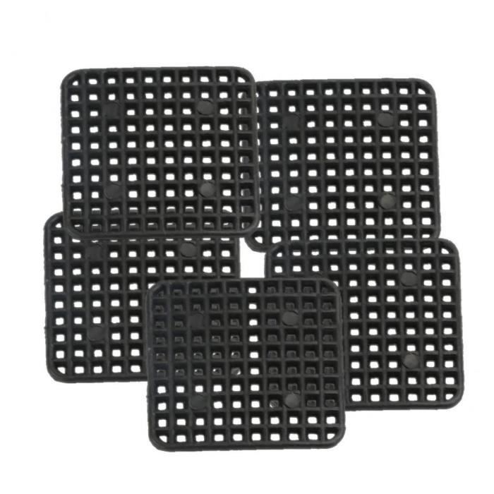 100 Pièces Pot de fleurs Mesh Pad Bonsai Drainage Mesh trou Joint d
