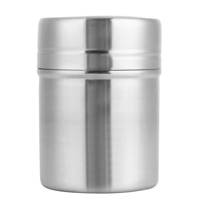 Tabanzhe Mini Tamis à Poudre Inox 304 - Avec Couvercle, Pour Sucre, Cacao, Farine, Décoration Gâteaux