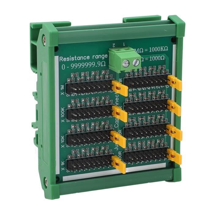 Carte De Résistance Programmable 0.1Ω à 9999999Ω - Boîte à Résistances SMD Avec Cavalier 2.54mm