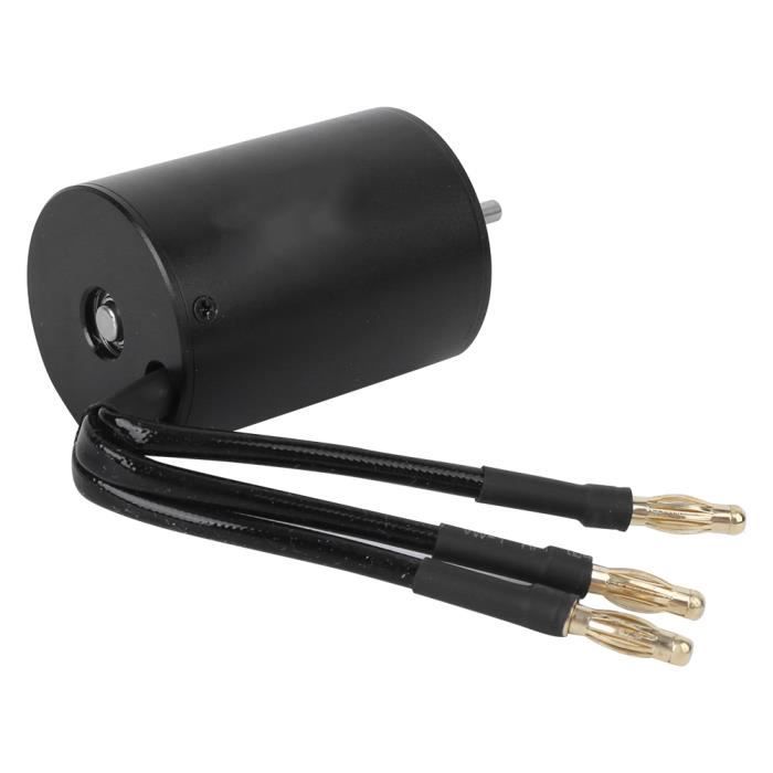 Moteur Brushless 3650 5200KV – 4 Pôles – Pour Voiture RC HSP 1/8 Et 1/10 – Puissance 900W