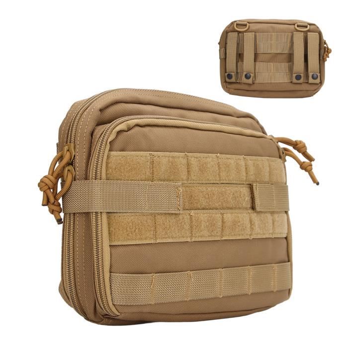 Sac De Rangement Tactique Molle - Poche Ceinture EDC - 1000D Nylon - Neuf