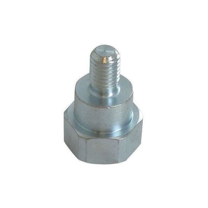 Adaptateur TECOMEC M10 x 1,50 MG ( McCULLOCH ) pour notre tête fil nylon 160-2823