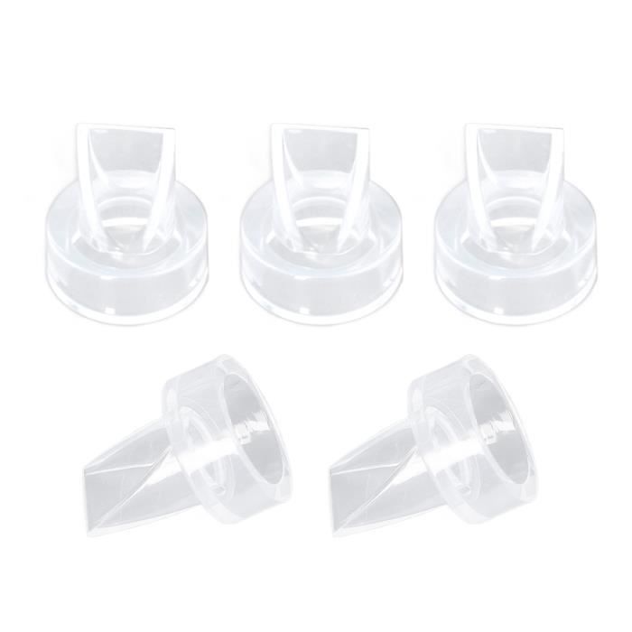 Pièces Rechange Tire-lait - 10 Pièces Valves & Diaphragmes | Compatible M5 | Silicone Alimentaire