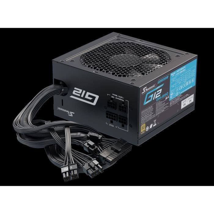 DOSERTY Bloc D'alimentation Modulaire 1U Silencieux Pour Les