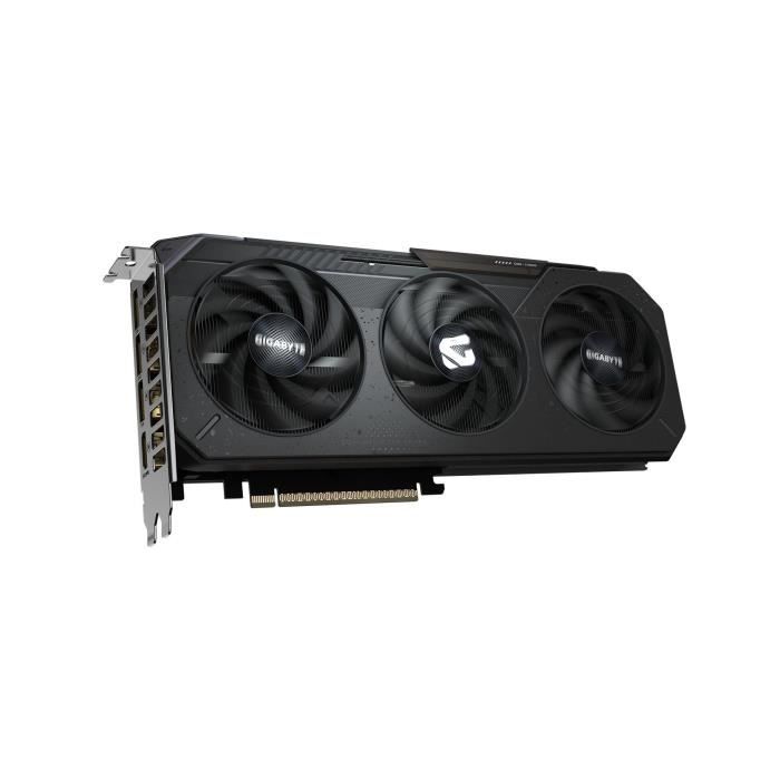 La GIGABYTE RTX 5050 GAMING OC-8GD est une carte graphique puissante avec 8 Go de mémoire GDDR6 2560 cœurs CUDA et un design optimisé pour le gaming. Elle supporte les dernières technologies comme DLSS 4 et DirectX 12 Ultimate offrant des performances exceptionnelles pour les jeux et la création de contenu.