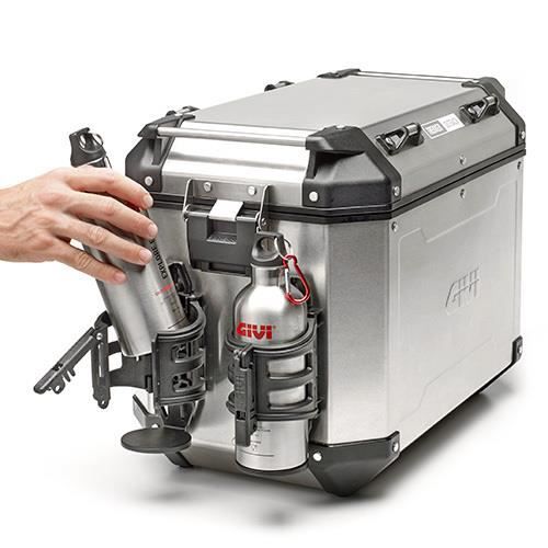 Porte-gourdes Givi Trekker/outback - noir - TU
