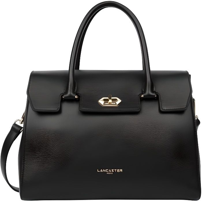 Sac Lancaster Bandoulière - Gris - Taille Moyen - Occasion Vérifiée Et Nettoyée