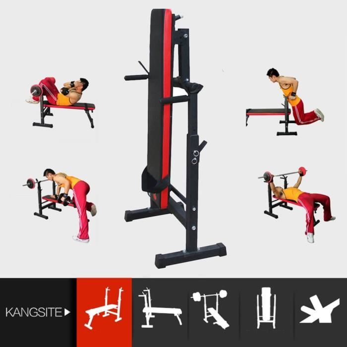Fitness Et Musculation M Top Banc Dhalterophilie Reglable Banc De Musculation Pliable Multifonction Avec Leg Extension Machine Pour Entrainement Complet Du Corps A Sports Et Loisirs Bimport Cl