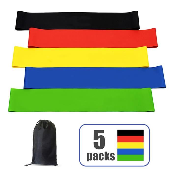 Bandes de résistance pour l'entraînement, pack de Madagascar