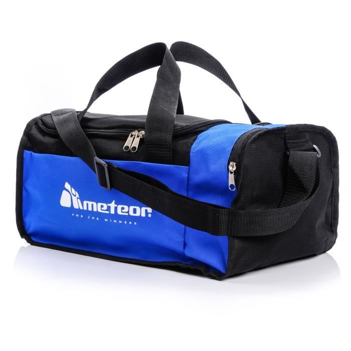 MIER Sac de Sport Sac de Sport pour Hommes et Femmes avec Compartiment de Chaussures 25L,Bleu