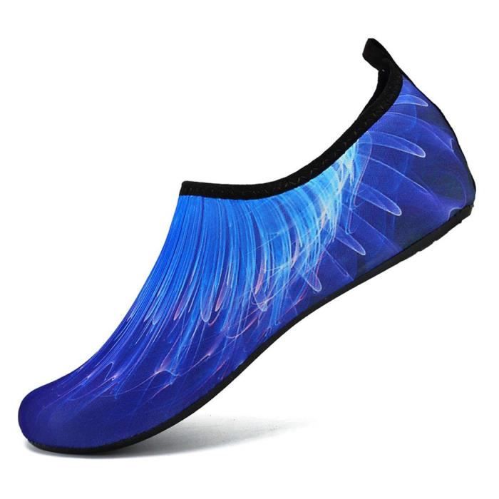 Navigation de Plaisance Parc CosyInSofa Chaussures deau Barefoot Beach Snorkeling Natation Slip-Dry Slip sur Yoga Beach Surf Chaussettes de Bain pour Hommes Womens pour la Marche