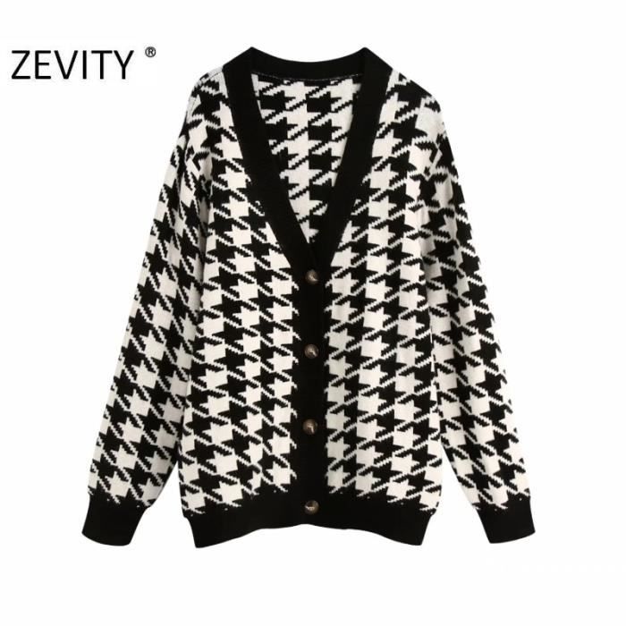PULL,ZEVITY nouvelles femmes mode v cou 