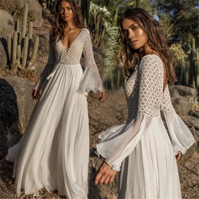 Robe longue boheme bon prix cheap