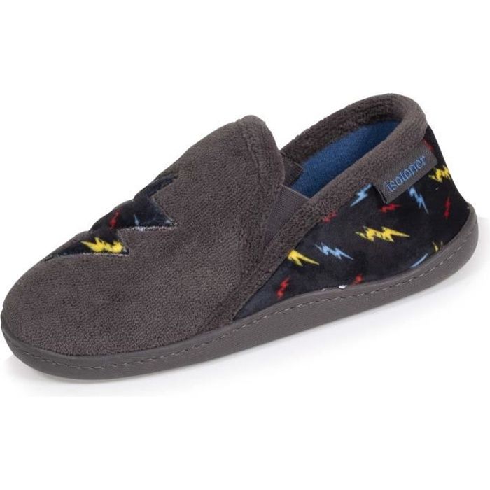 chaussons isotoner garcon
