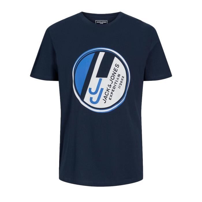 T-shirt Uni Jack & Jones Pour Garçon - Coton Confortable Et Style Décontracté