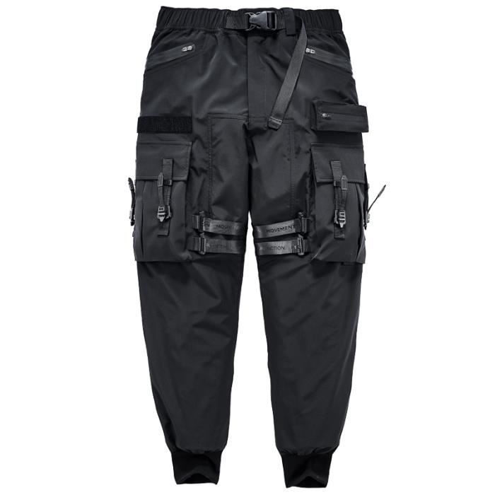 Pantalon Cargo Baggy Homme En Denim - Coupe Ample, Jambes Larges, Style Y2K Hip-hop