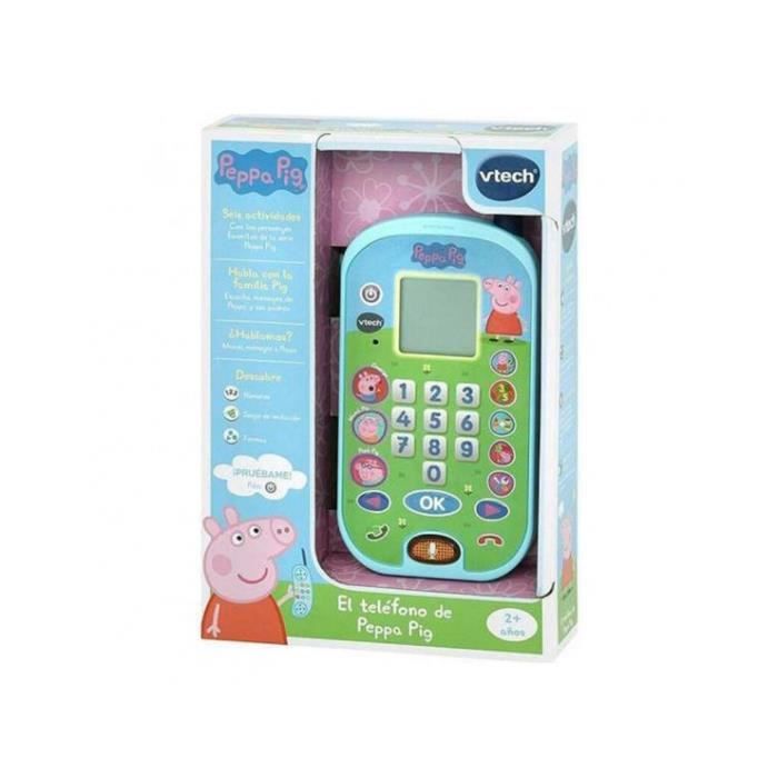 Téléphone Jouet Peppa Pig - Son Et Lumière - Jeu D'Imitation Pour Enfants Dès 3 Ans