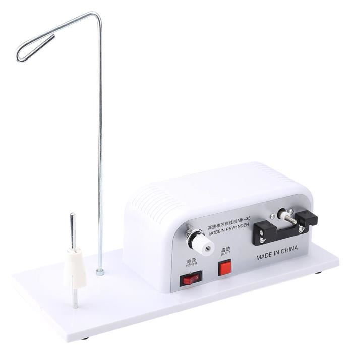Enrouleur De Canette Automatique Pour Machine à Coudre – Bobineuse électrique à Piles Ou USB – Enroulement Rapide Et Uniforme Pour Couture, Broderie - 9