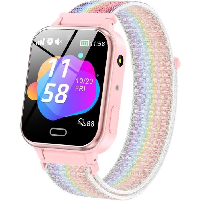 Montre Intelligente Enfant Fikami - 1.83", Tracker Fitness, 12 Jeux, Sans Téléphone Nécessaire