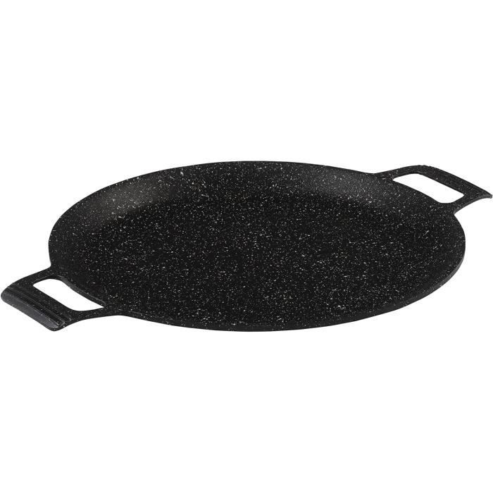 Plaque à Pizza Guardini 32 Cm - Acier Antiadhésif, Fabriqué En Italie, Pour Four Et Four à Pizza