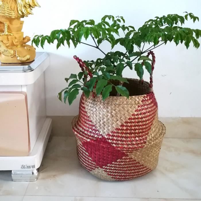 Panier À Linge En Osier Paniers De Rangement En Osier: Planter De