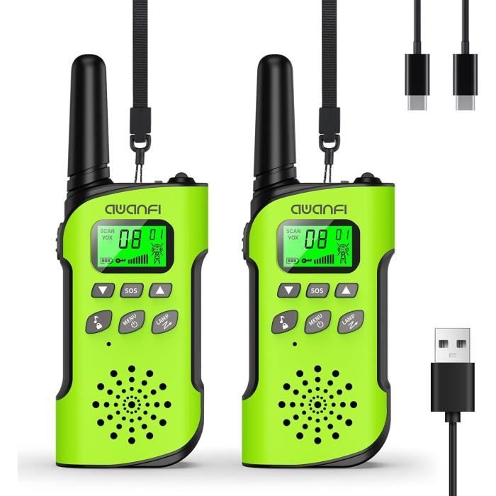 13€02 sur Talkie-walkie sans fil haute fréquence pour mini-enfants (Chat),  2 paquets - Talkie Walkie - Achat & prix