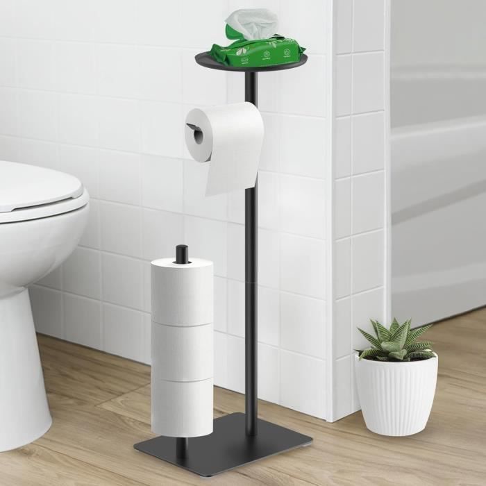 Porte Papier Toilette Bois Naturel - Décorations Toilettes