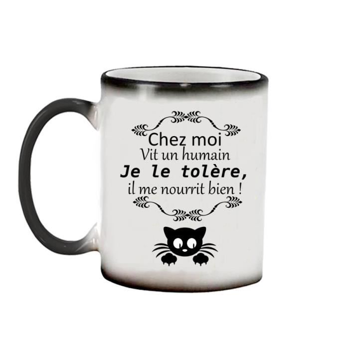 Mug Magique Chat Chez Moi Vit Un Humain Idee Cadeau Fan De Chat Achat Vente Bol Cdiscount Mug Magique Chat Chez Moi Vit Un Humain Idee Cadeau Fan De Chat Achat Vente Bol Cdiscount
