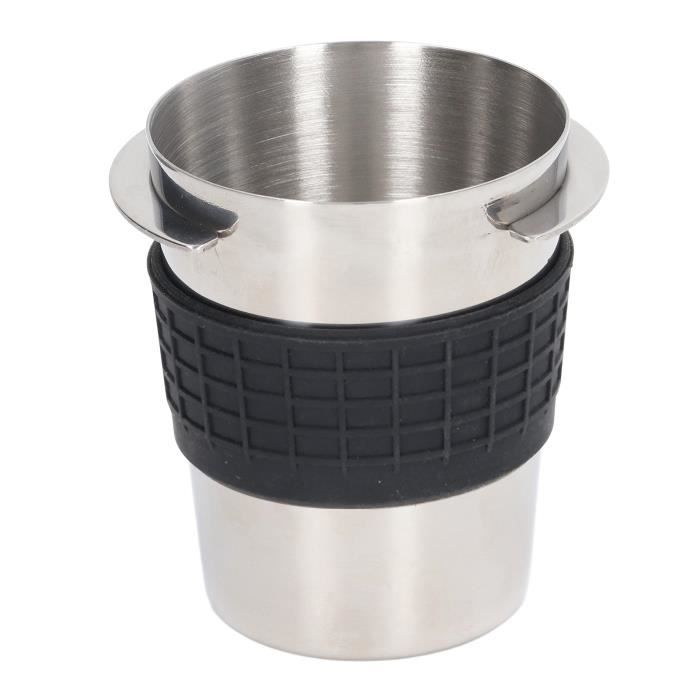 Tasse Doseuse Café 58 Mm Acier Inox - Pour Porte-Filtre Expresso - Distribution Mouture Propre - 7