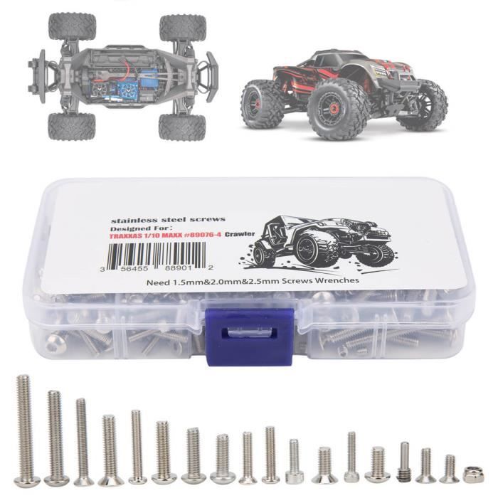Kit De Vis Pour Voiture RC – 3 Séries M2/M2.5/M3, Outils De Réparation Compatibles WLtoys 144001 1/14