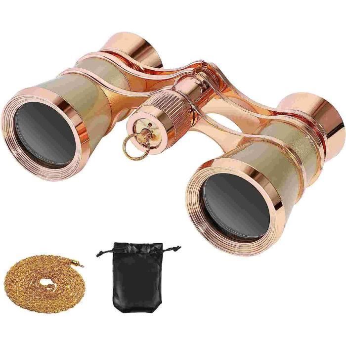 Lorgnette De Théâtre 3x25 Avec Poignée – élégante Et Compacte Pour Spectacles Et Nature !