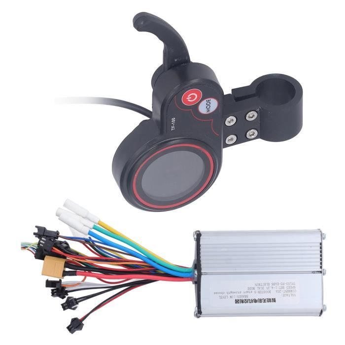 Interrupteur Avant/arrière + Fil Pour Moteur Brossé - Compatible Trottinette, Vélo électrique, Go Kart