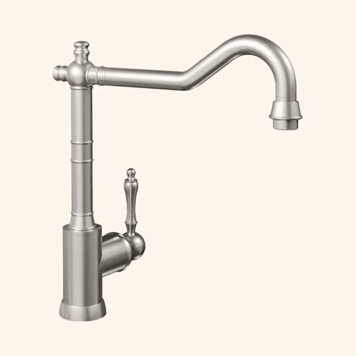 Robinet rétro Villeroy & Boch AVIA 2.0 inox brossé Inox
