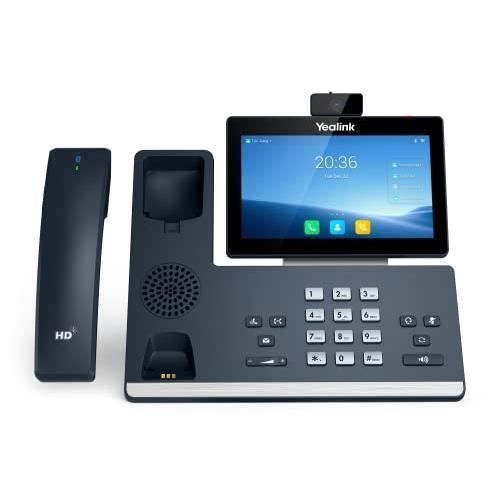 Téléphone IP - Yealink - SIP-T58W Pro - Caméra 720p30 - Écran tactile 7 pouces - Filaire