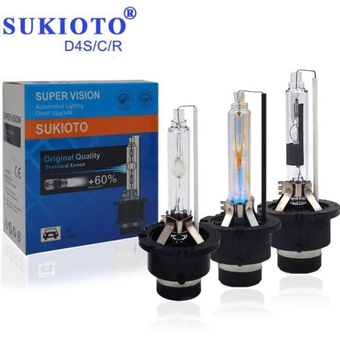 Pack 2 Ampoules Xénon D4S 8000K - Pour Phares Lexus IS II - Neuf