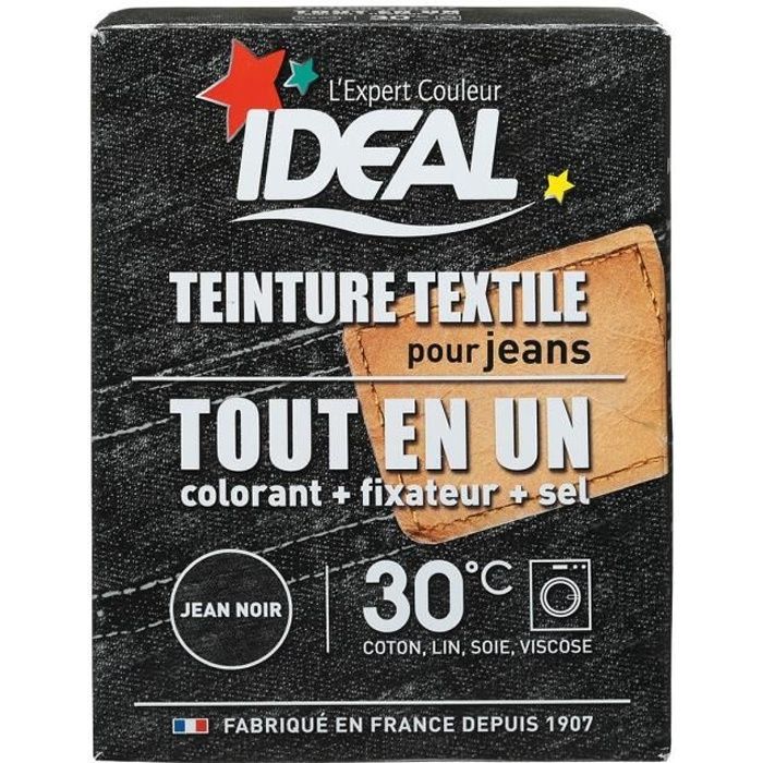 Teinture textile Poudre Tout en un : Colorant, fixateur, sel - Ideal