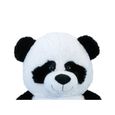 Panda géant XXL Cuddly 100 cm en Peluche Grand Animal en Peluche Panda veloutée - pour l'amour-1
