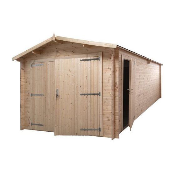Autoconstruction d'un garage ossature bois : utilisez Kadro