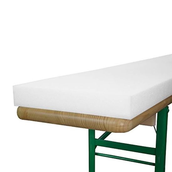 Plaque Mousse 50x200 Cm - Rembourrage Mi-Dur RG 25/44 - Pour Matelas, Coussin, Garage